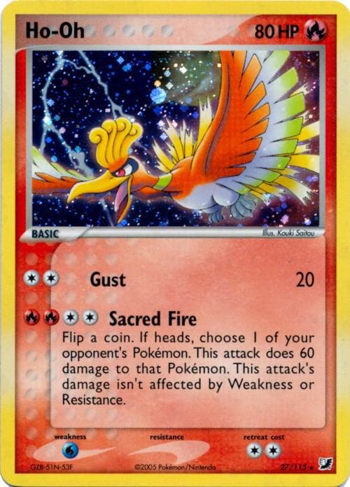 Ho Oh 27 115 Cosmos Holo