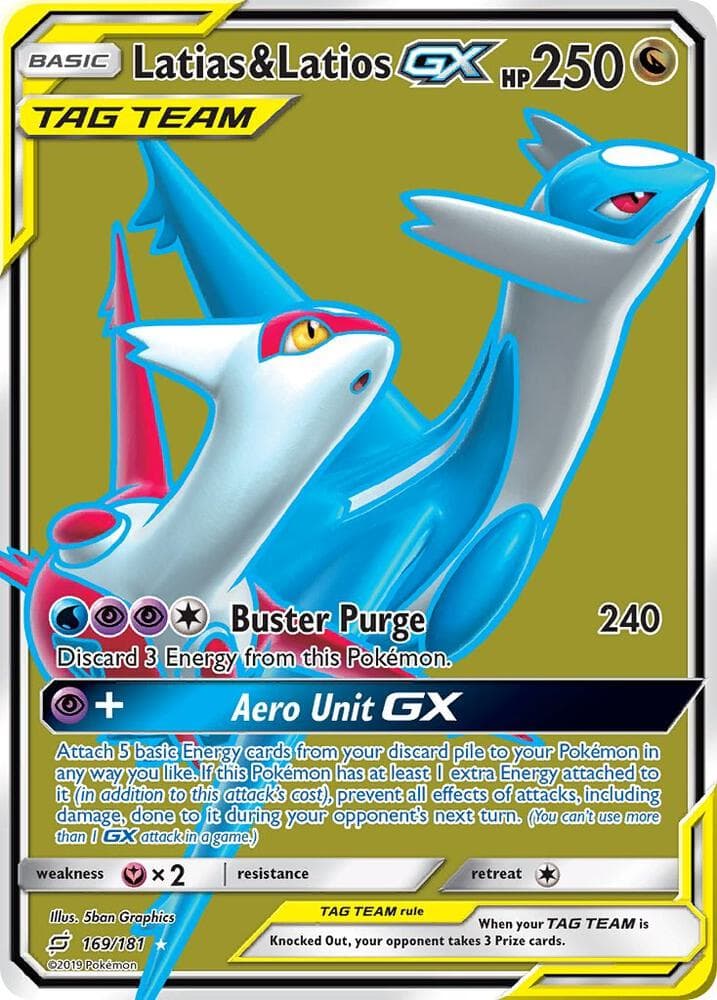Latias & Latios GX Full Art