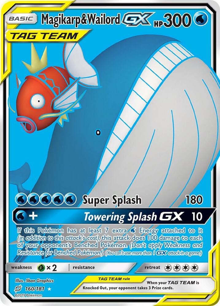 Magikarp & Wailord GX Full Art