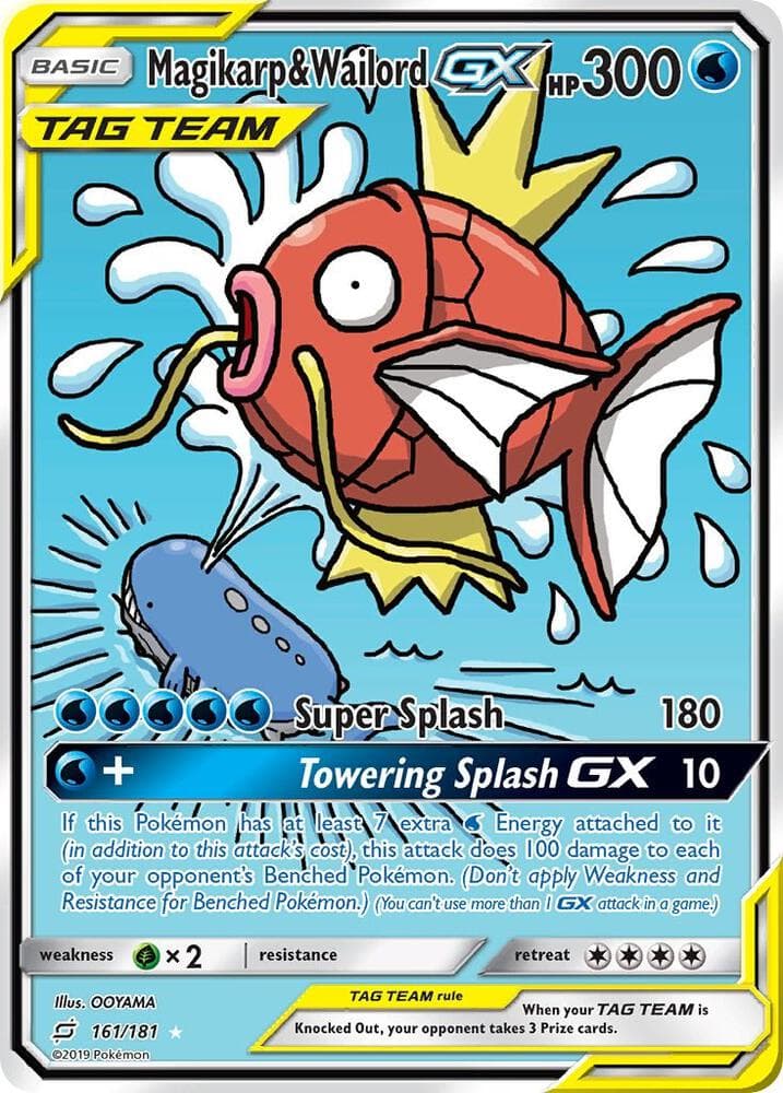 Magikarp & Wailord GX Alternate Full Art