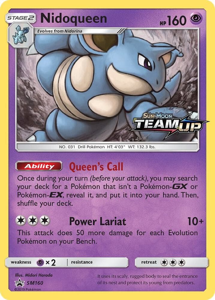 Nidoqueen SM160 Prerelease