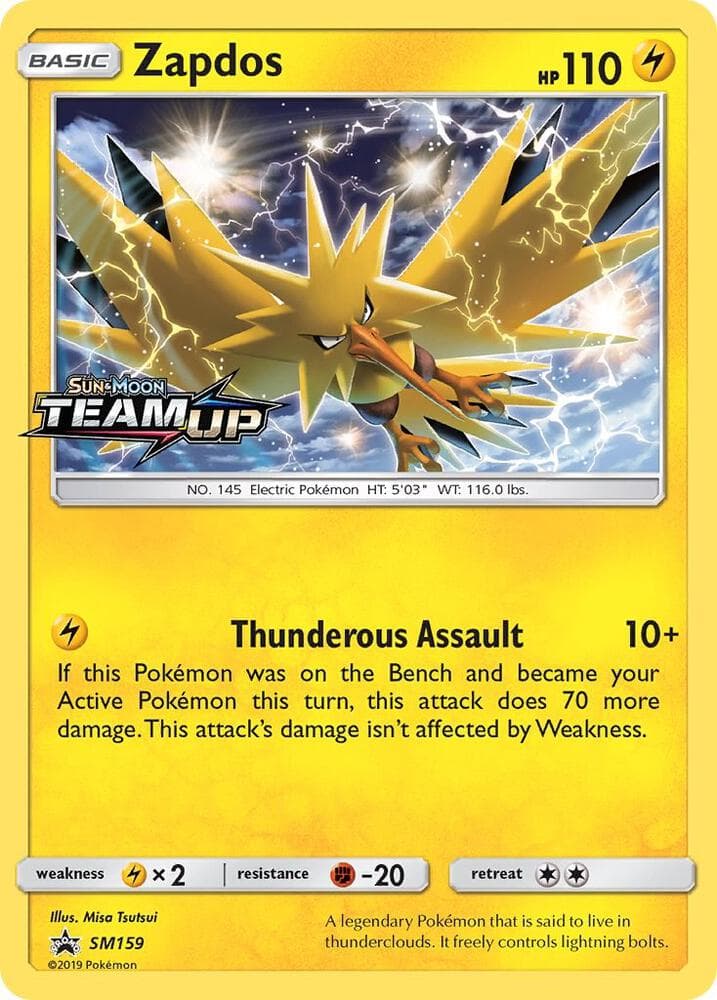Zapdos SM159 Prerelease