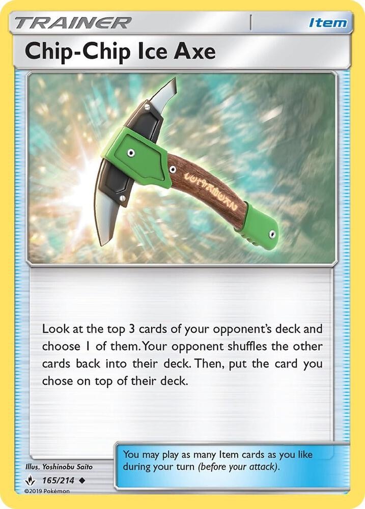 Chip Chip Ice Axe