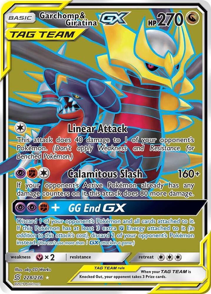 Garchomp & Giratina GX Full Art