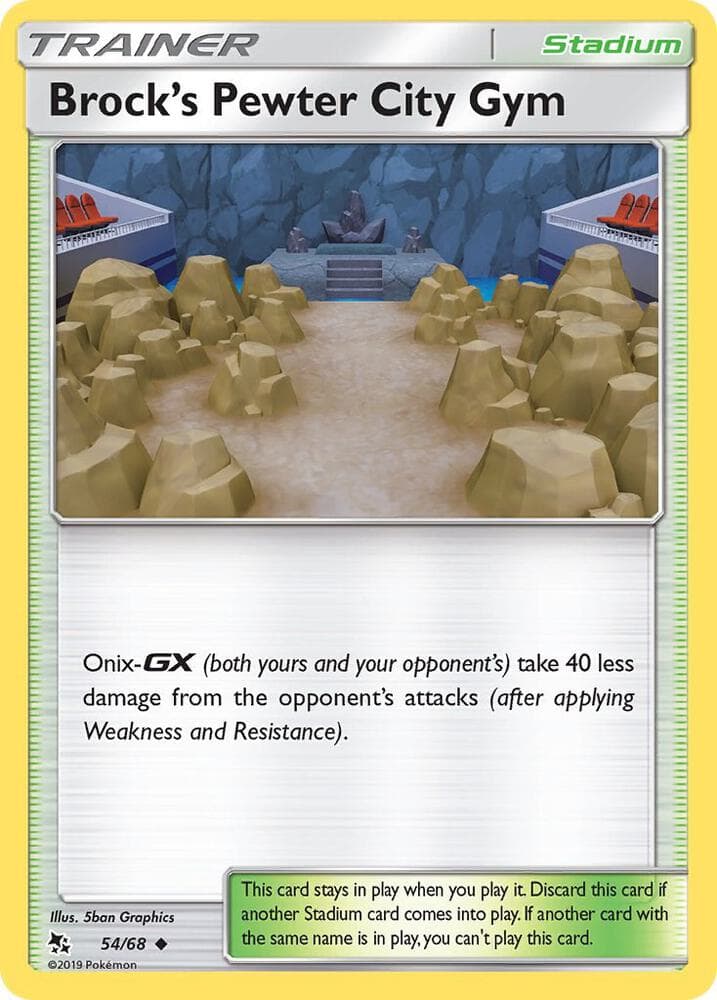 Brocks Pewter City Gym