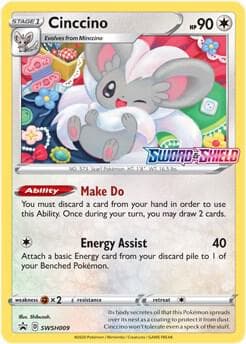 Cinccino SWSH009 Prerelease