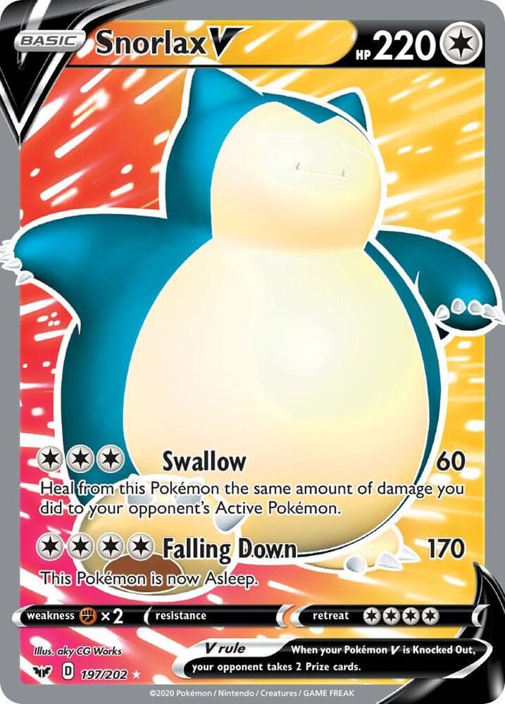 Snorlax V Full Art