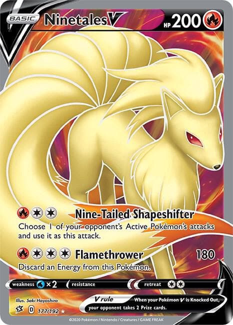 Ninetales V Full Art