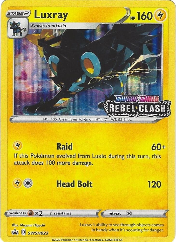 Luxray SWSH023 Prerelease