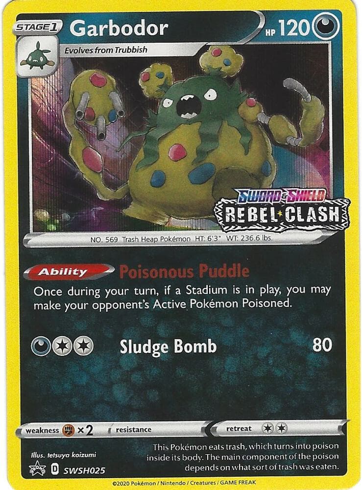 Garbodor SWSH025 Prerelease