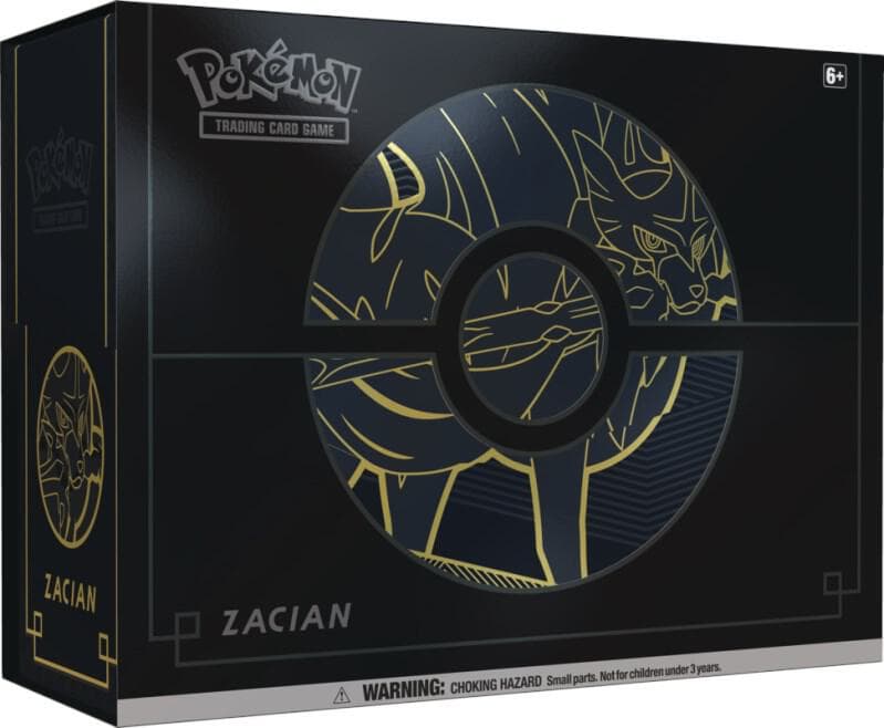 Sword and Shield Elite Trainer Box Plus Zacian