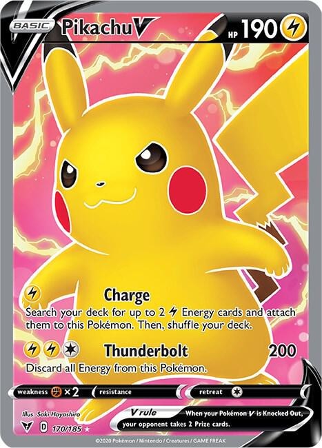 Pikachu V Full Art