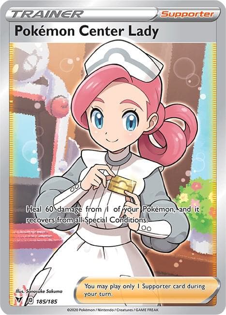 Pokemon Center Lady Full Art