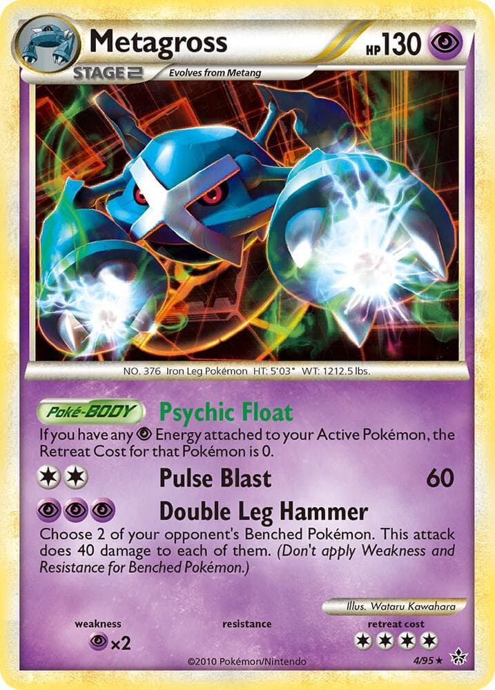 Metagross 4 95 Cracked Ice Holo