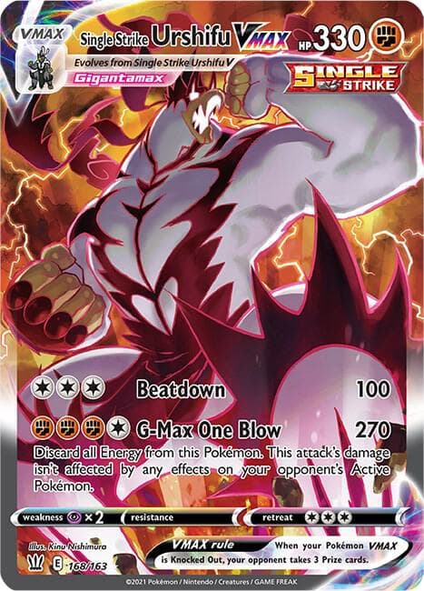 Single Strike Urshifu VMAX Alternate Art Secret