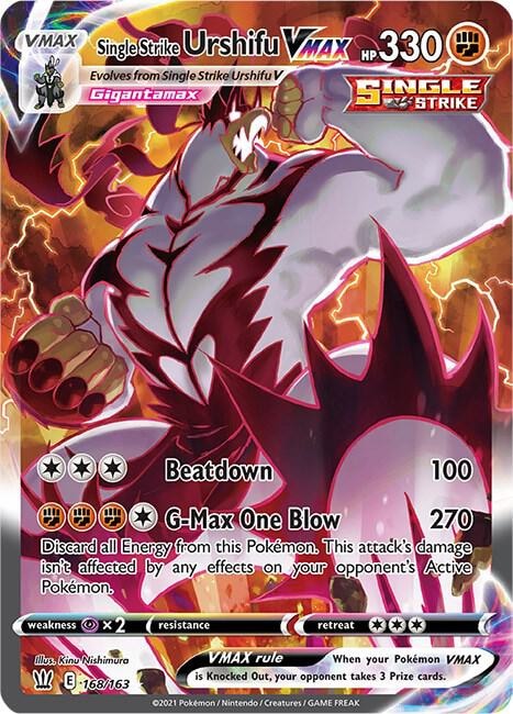 Single Strike Urshifu VMAX Alternate Art Secret