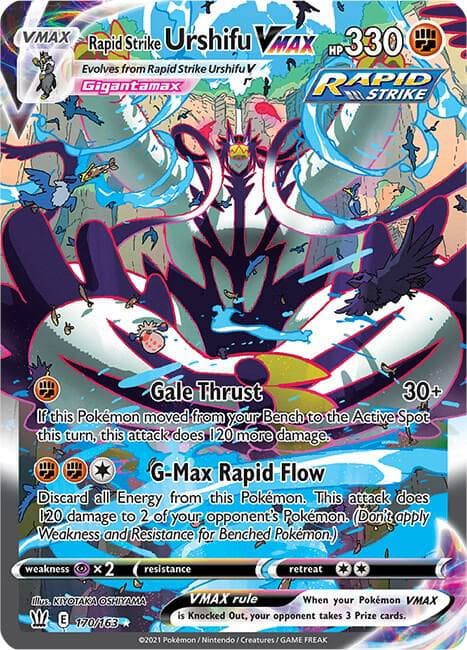 Rapid Strike Urshifu VMAX Alternate Art Secret