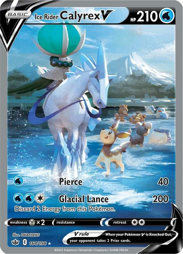 Ice Rider Calyrex V Alternate Full Art