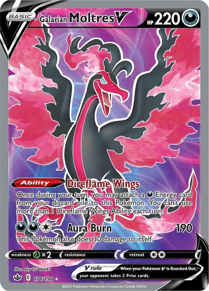 Galarian Moltres V Full Art