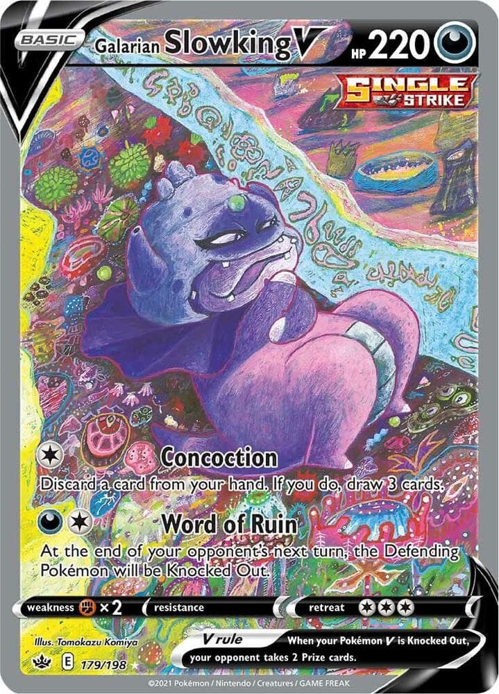 Galarian Slowking V Alternate Full Art