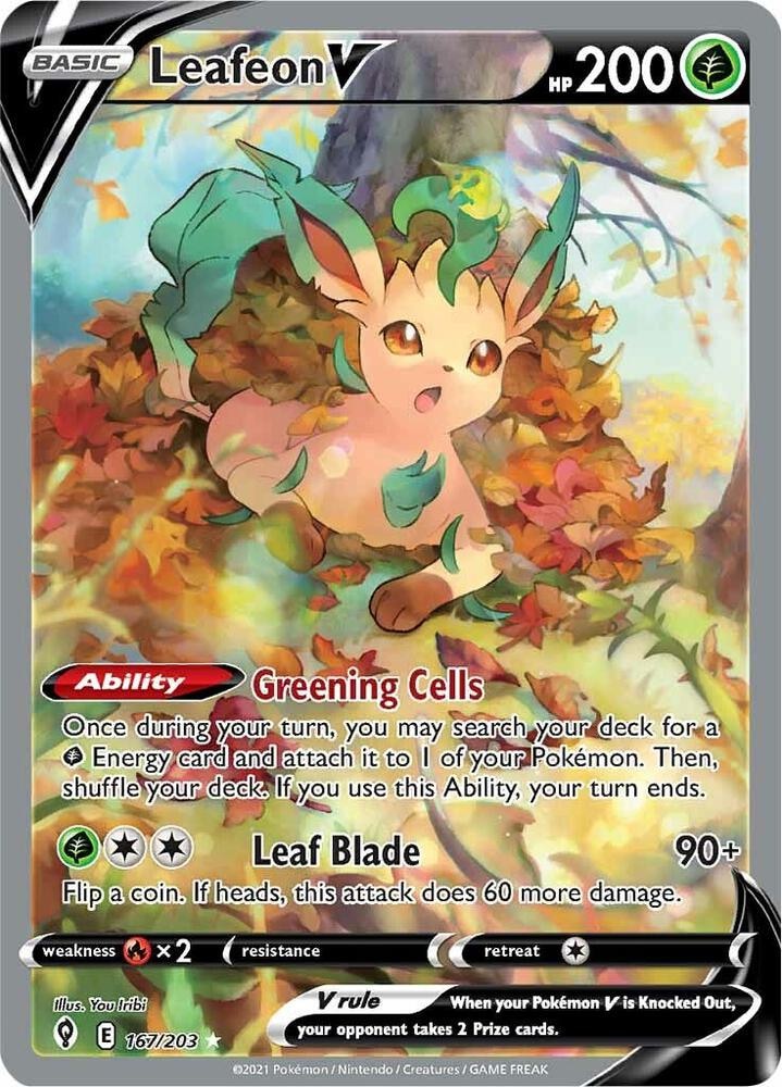 Leafeon V Alternate Full Art