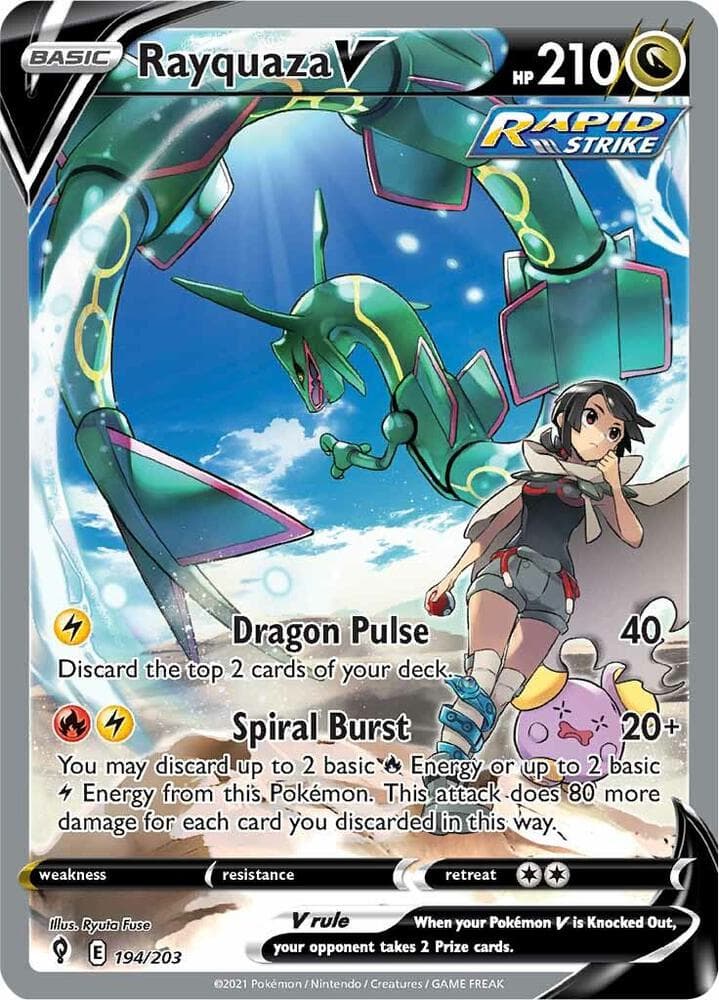 Rayquaza V Alternate Full Art