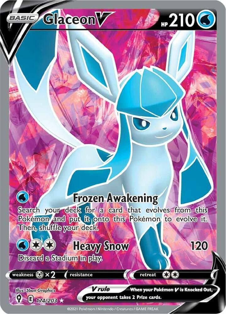 Glaceon V Full Art