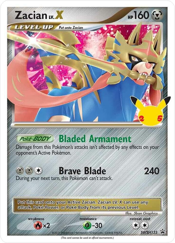 Zacian LV X