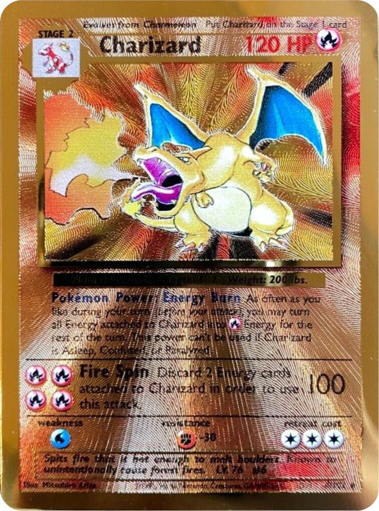 Charizard Celebrations Metal Card