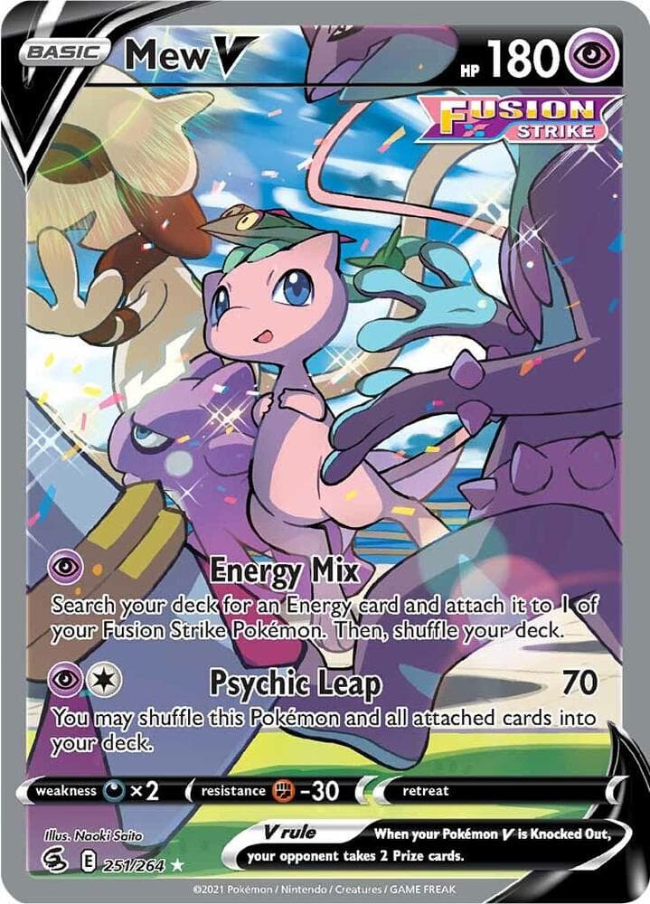 Mew V Alternate Full Art
