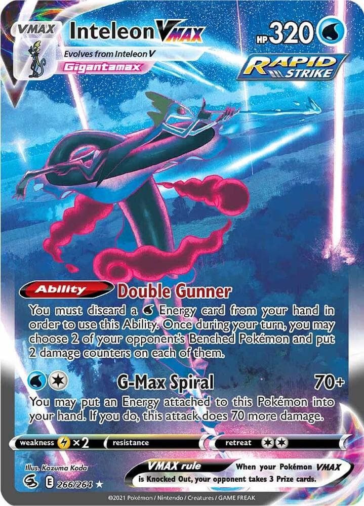 Inteleon VMAX Alternate Art Secret