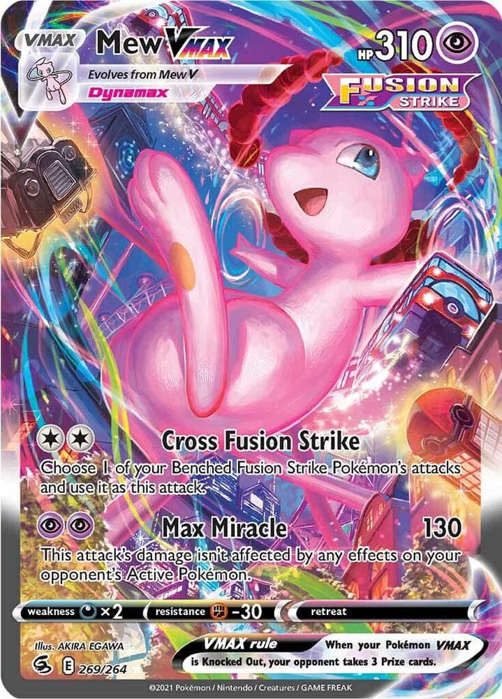 Mew VMAX Alternate Art Secret