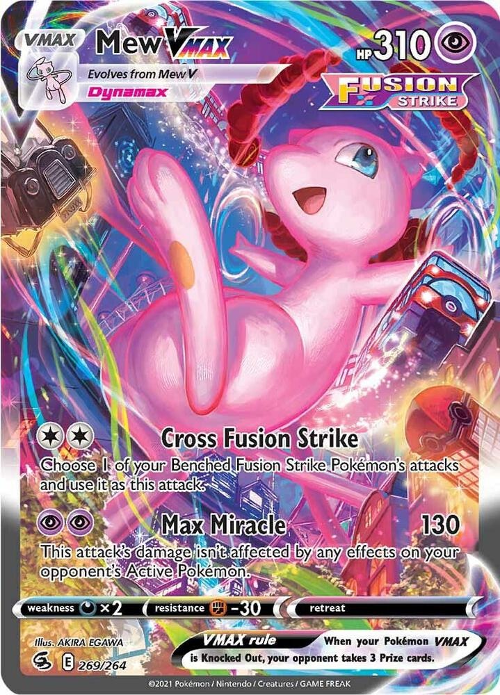 Mew VMAX Alternate Art Secret