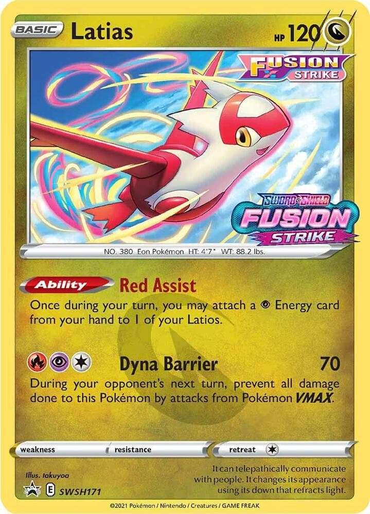 Latias SWSH171 Prerelease