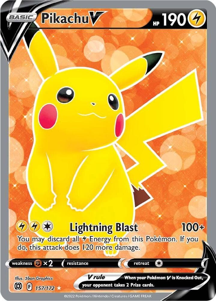 Pikachu V Full Art