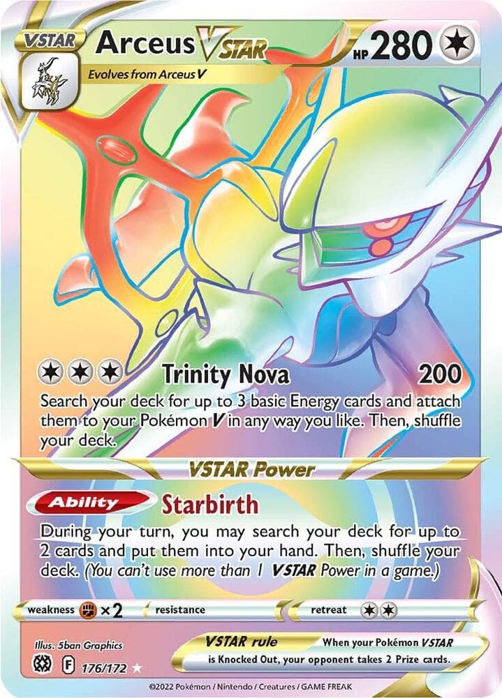 Arceus VSTAR Secret