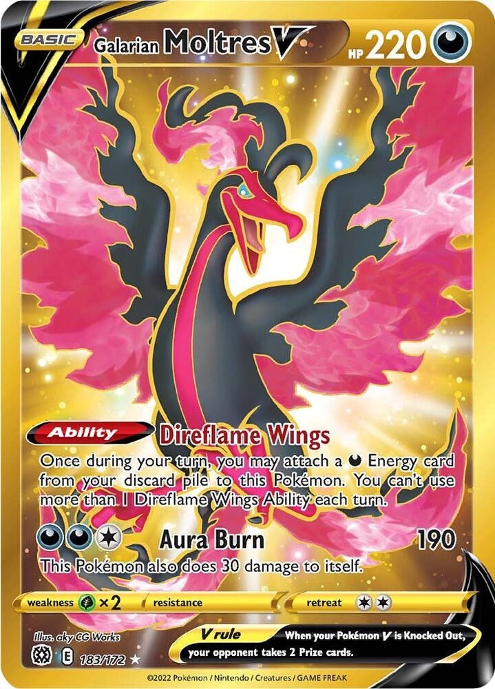Galarian Moltres V Secret