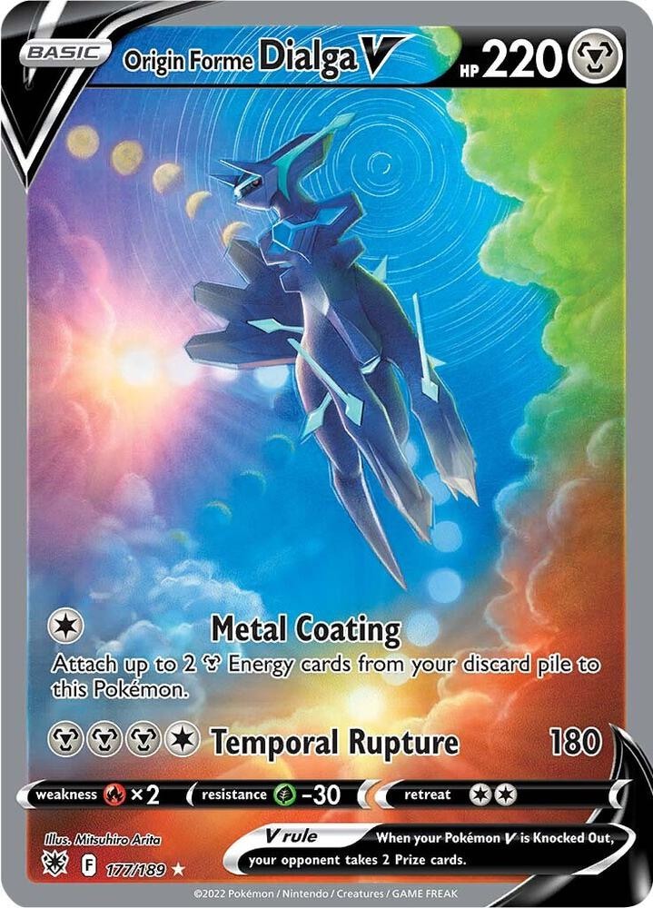 Origin Forme Dialga V Alternate Full Art
