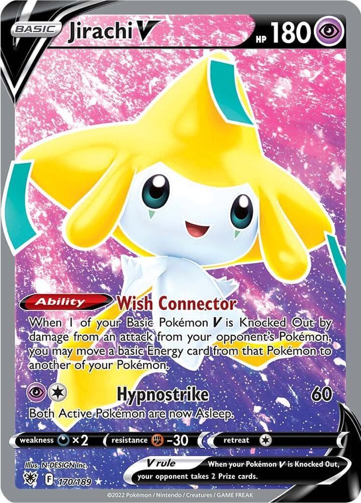 Jirachi V Full Art