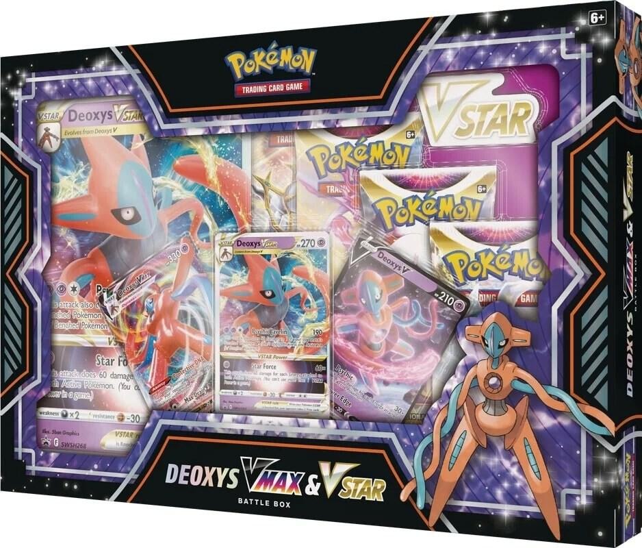 Deoxys VMAX and VSTAR Battle Box