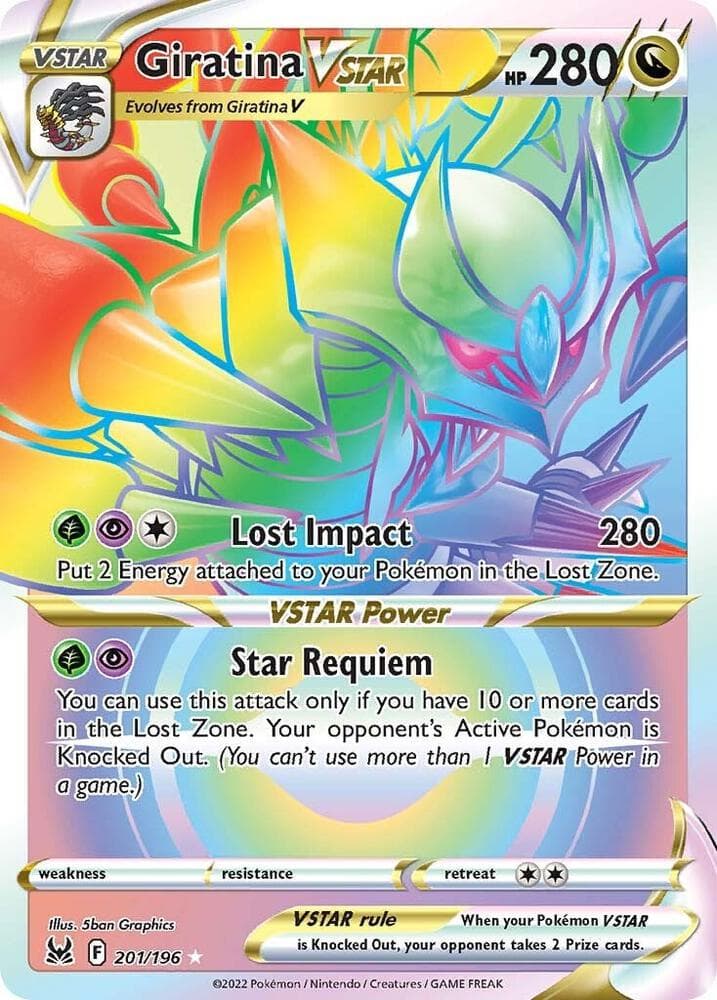 Giratina VSTAR 201 Secret