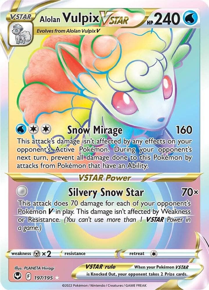 Alolan Vulpix VSTAR Secret