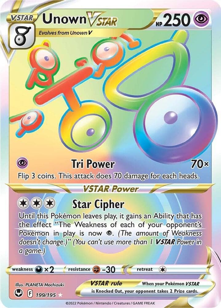 Unown VSTAR Secret