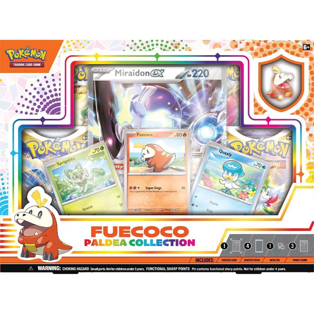 Paldea Collection Fuecoco Miraidon ex