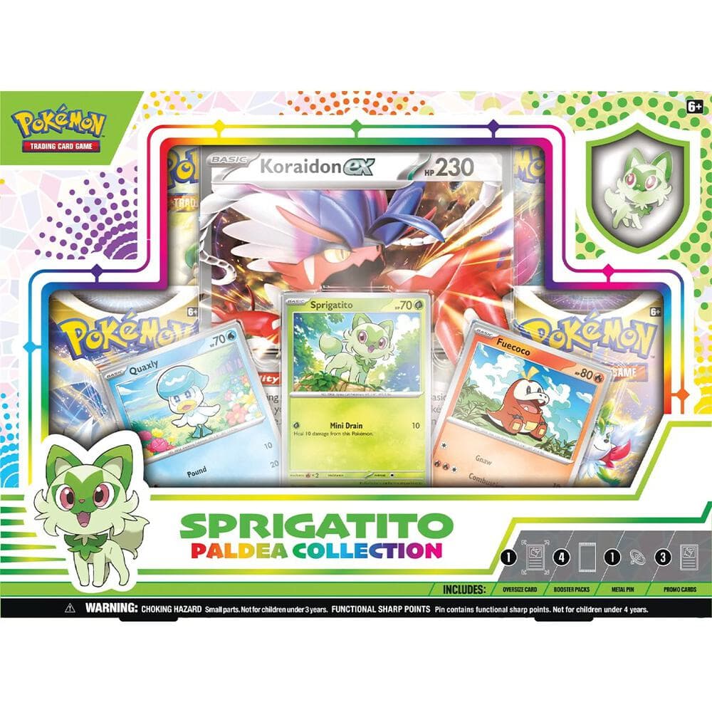 Paldea Collection Sprigatito Koraidon ex