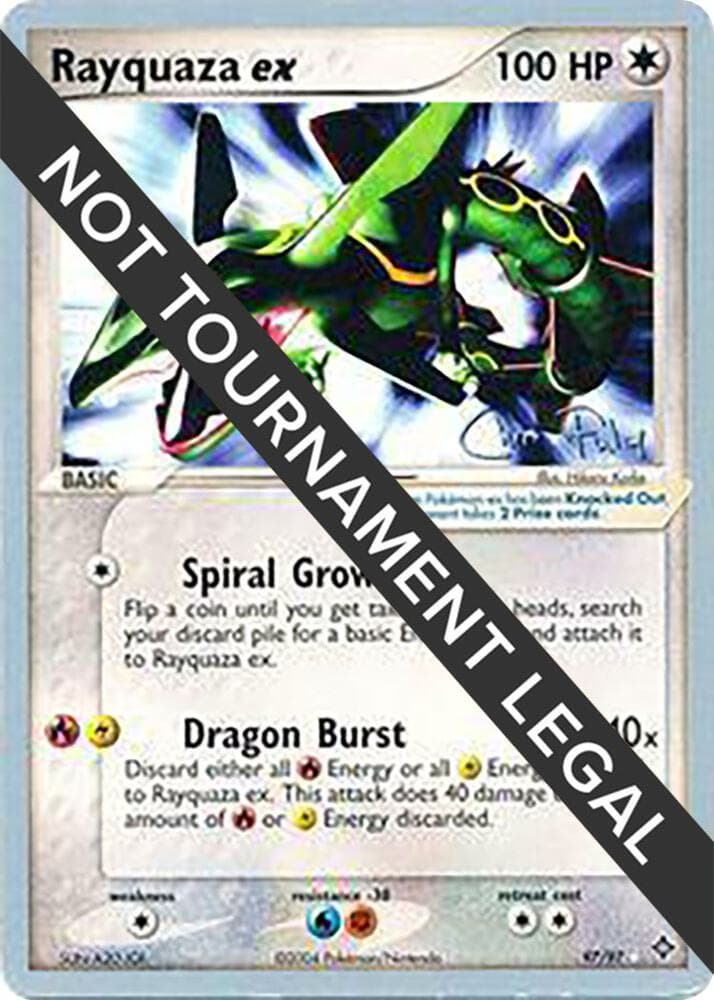 Rayquaza ex 2004 Chris Fulop