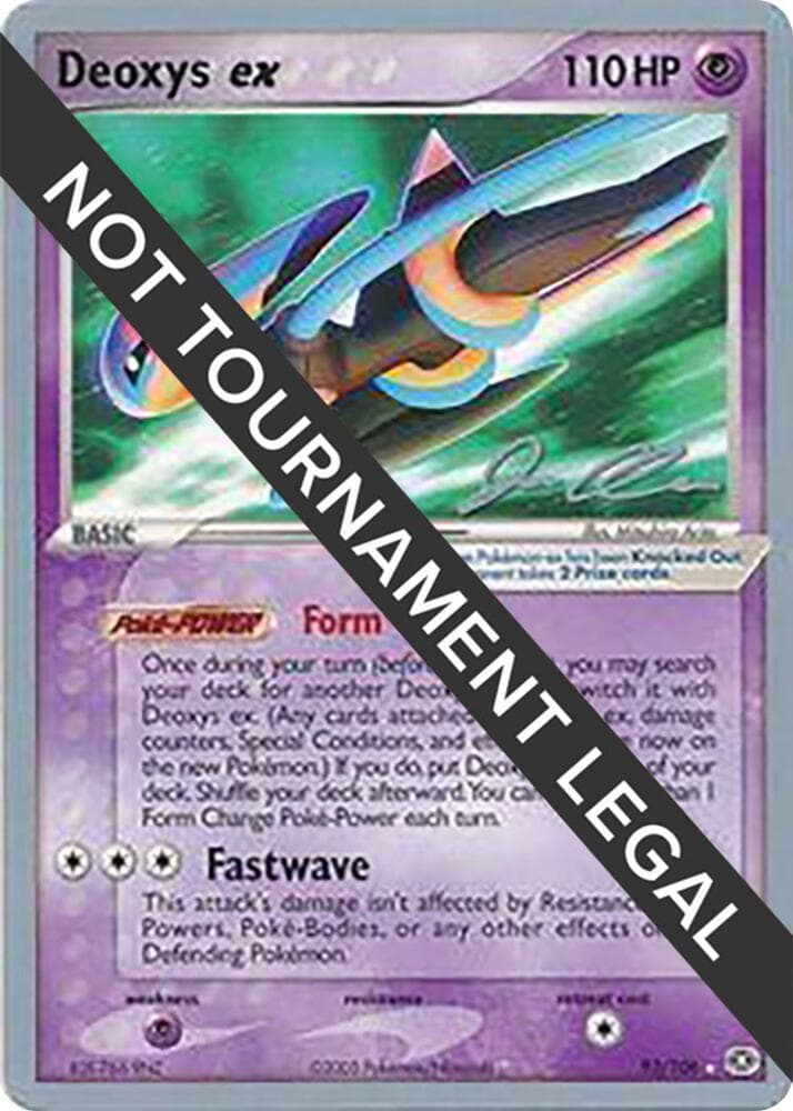 Deoxys ex 2006 Jason Klaczynski