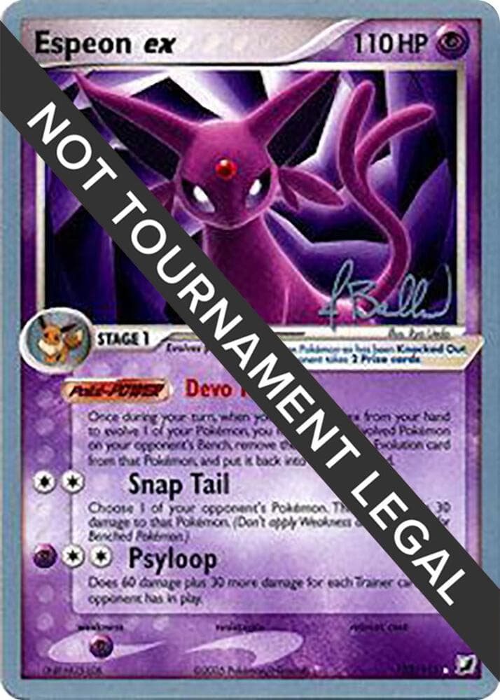 Espeon ex 2006 Jimmy Ballard