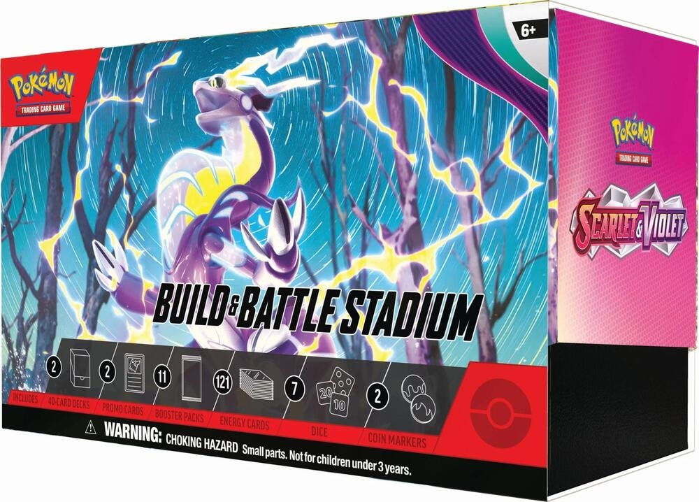 Scarlet and Violet Build and Battle Stadium