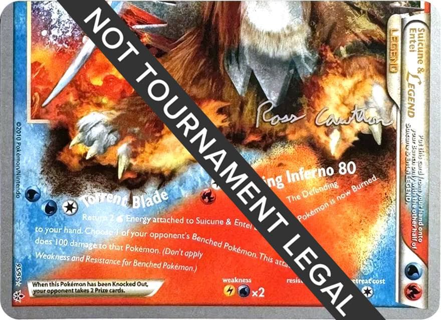 Suicune & Entei Legend LEGEND 95 2011 Ross Cawthon